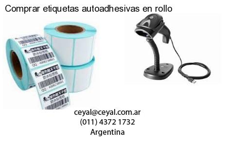 Comprar etiquetas autoadhesivas en rollo