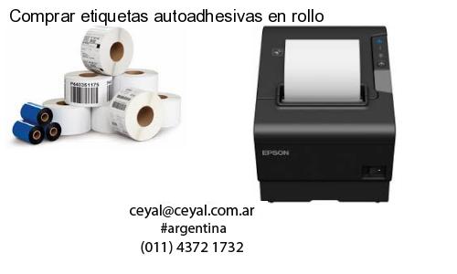 Comprar etiquetas autoadhesivas en rollo