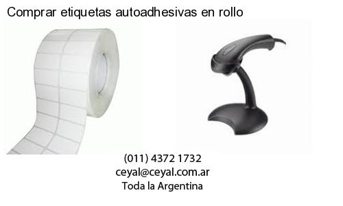 Comprar etiquetas autoadhesivas en rollo