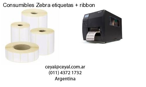 Consumibles Zebra etiquetas   ribbon
