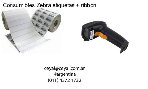 Consumibles Zebra etiquetas   ribbon