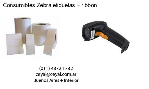 Consumibles Zebra etiquetas   ribbon