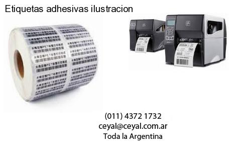 Etiquetas adhesivas ilustracion