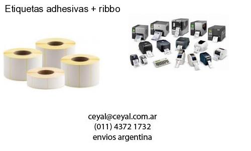 Etiquetas adhesivas   ribbo