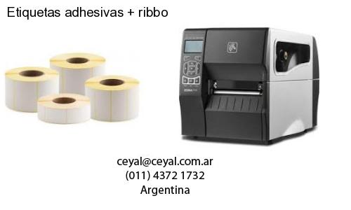 Etiquetas adhesivas   ribbo