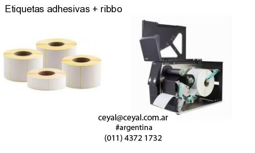 Etiquetas adhesivas   ribbo