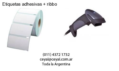 Etiquetas adhesivas   ribbo