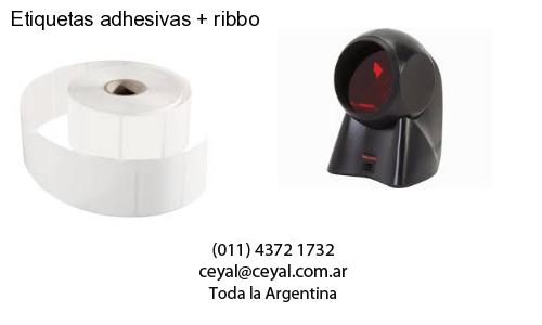 Etiquetas adhesivas   ribbo
