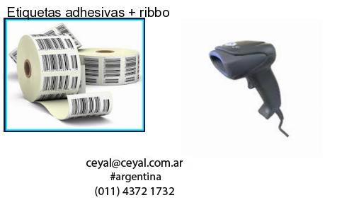 Etiquetas adhesivas   ribbo