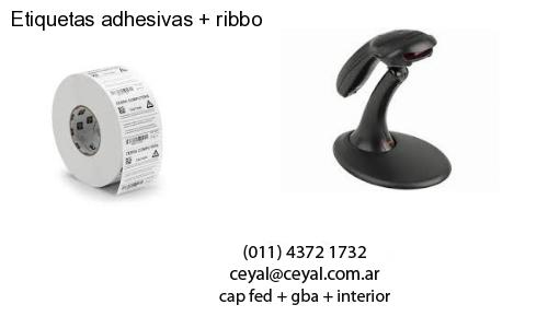 Etiquetas adhesivas   ribbo