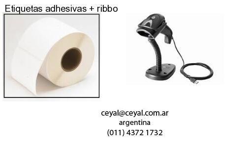 Etiquetas adhesivas   ribbo