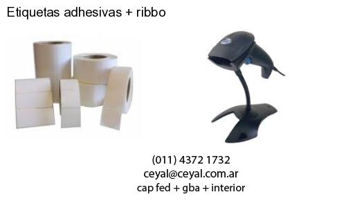 Etiquetas adhesivas   ribbo