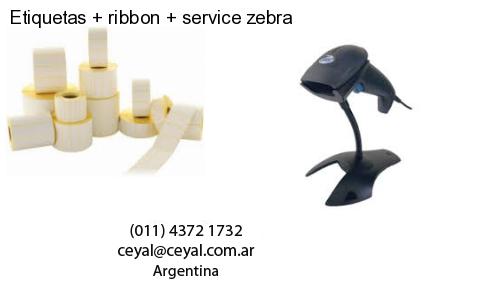 Etiquetas   ribbon   service zebra