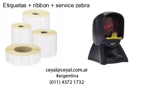 Etiquetas   ribbon   service zebra