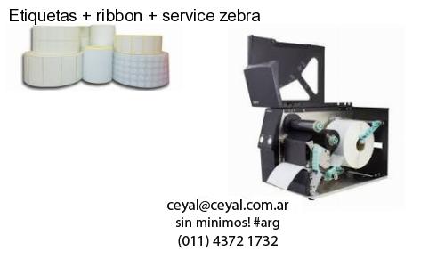Etiquetas   ribbon   service zebra