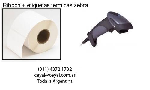 Ribbon   etiquetas termicas zebra
