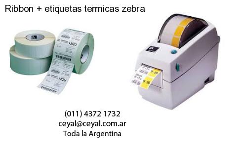 Ribbon   etiquetas termicas zebra