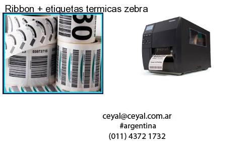 Ribbon   etiquetas termicas zebra