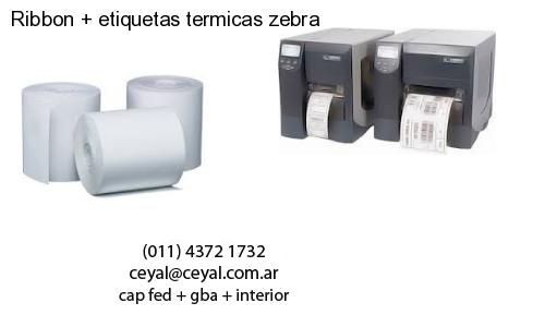 Ribbon   etiquetas termicas zebra