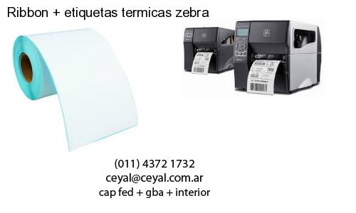 Ribbon   etiquetas termicas zebra