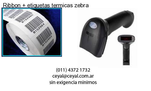 Ribbon   etiquetas termicas zebra