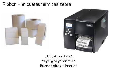 Ribbon etiquetas termicas zebra