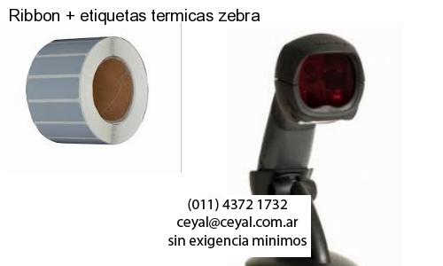Ribbon   etiquetas termicas zebra
