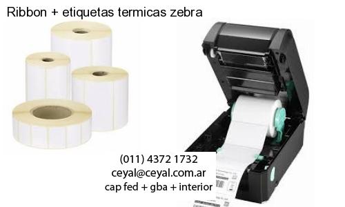 Ribbon   etiquetas termicas zebra