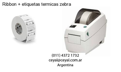 Ribbon   etiquetas termicas zebra