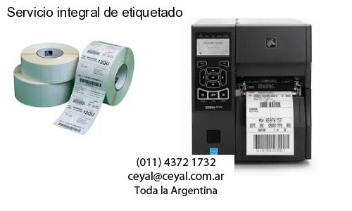 Servicio integral de etiquetado
