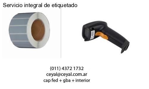 Servicio integral de etiquetado