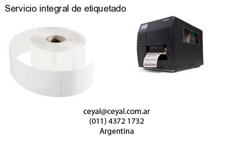 Servicio integral de etiquetado