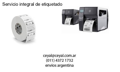 Servicio integral de etiquetado