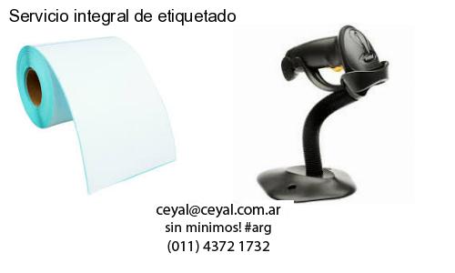 Servicio integral de etiquetado