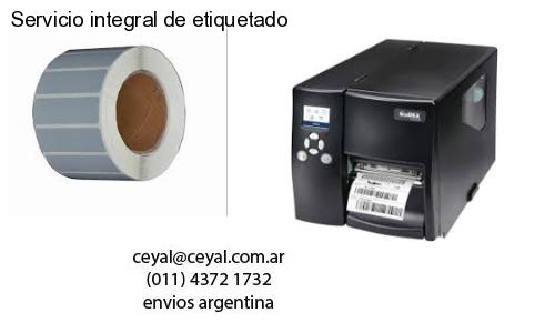 Servicio integral de etiquetado