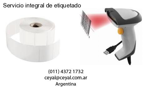 Servicio integral de etiquetado