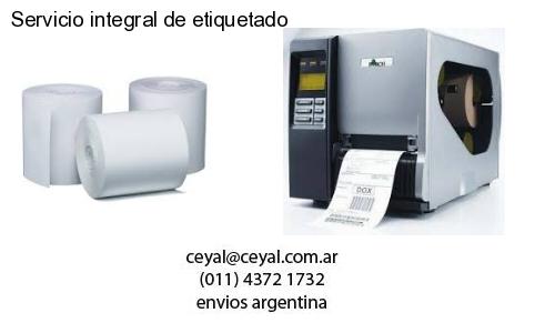 Servicio integral de etiquetado