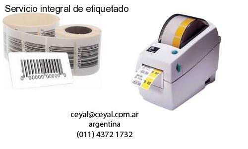 Servicio integral de etiquetado