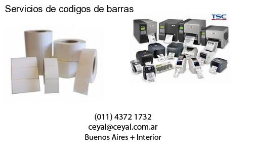 Servicios de codigos de barras