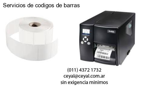Servicios de codigos de barras