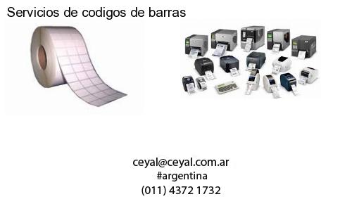 Servicios de codigos de barras