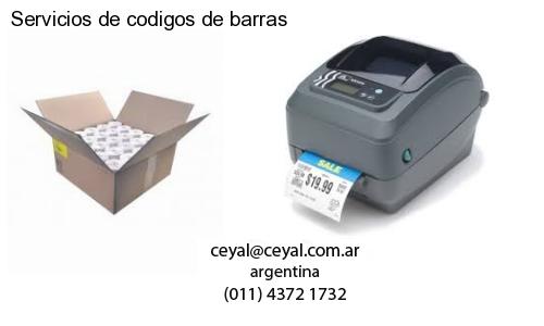 Servicios de codigos de barras