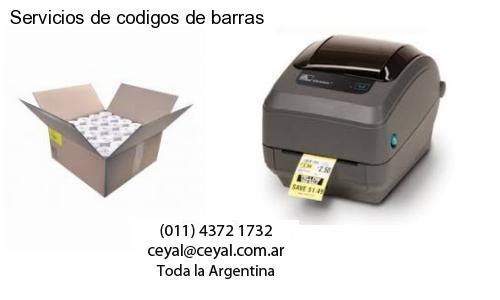 Servicios de codigos de barras