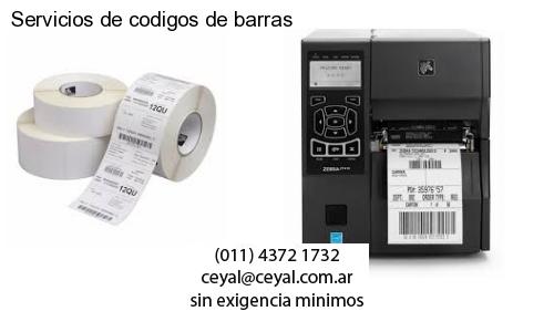 Servicios de codigos de barras