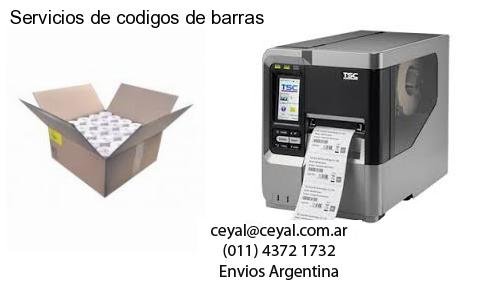 Servicios de codigos de barras