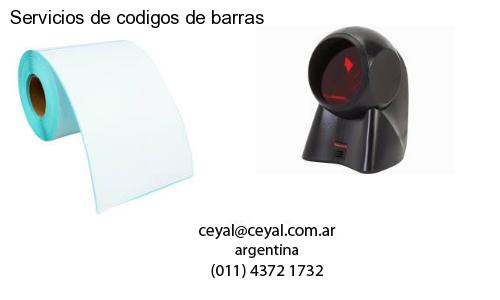 Servicios de codigos de barras