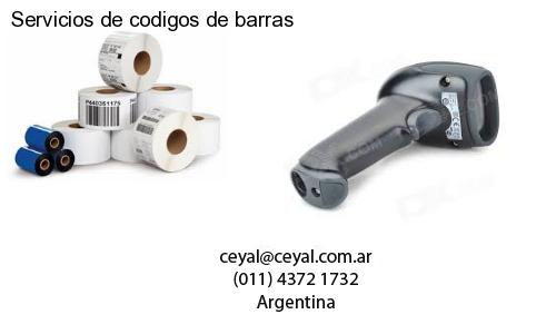 Servicios de codigos de barras