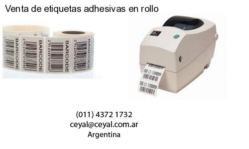 Venta de etiquetas adhesivas en rollo