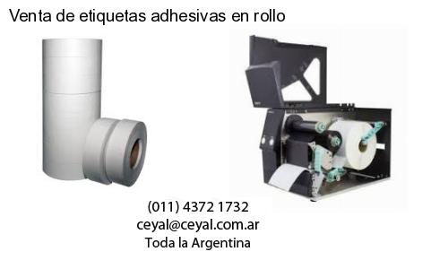 Venta de etiquetas adhesivas en rollo