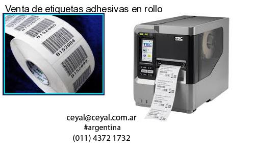 Venta de etiquetas adhesivas en rollo